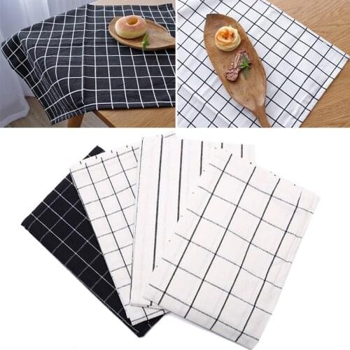 40x60cm Cotton Stripe Table Napkin Kitchen Dish Towel Cleaning Cloth Towel