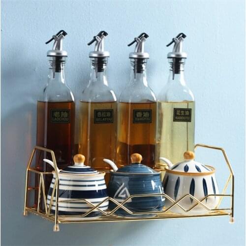 MSG seasoning box Household kitchen products Seasoning bottle Combination of seasoning cans Ceramic seasoning can Salt pot set