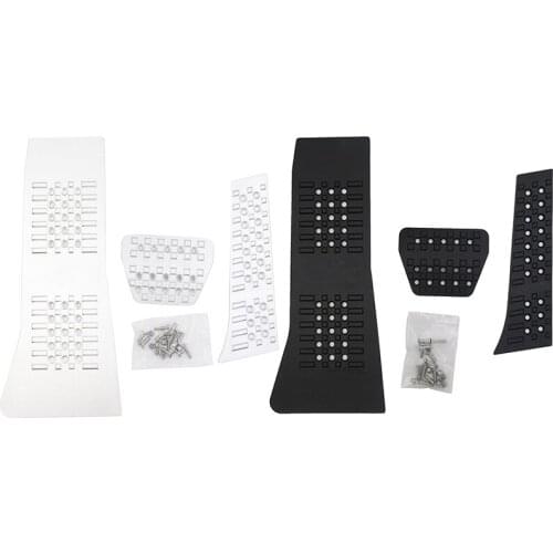 For BMW X5 X6 Series E70 E71 E72 F15 2008 - 2018 AT Accelerator Brake Pedal Pad Car Styling Accessories Refit Sticker 3 Pcs/Set