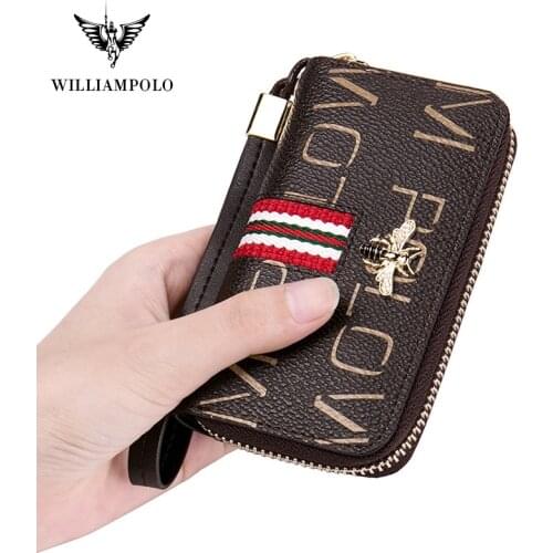 WilliamPolo 2021 New Key case womens multifunctional key chain women coin purse large capacity universal car key storage bag