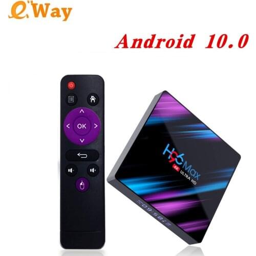New H96 MAX RK3318 Smart TV Box 2.4G&5G Dual Wifi Android 10.0 4GB 32GB 64GB Media player H96MAX TVBOX Set top box