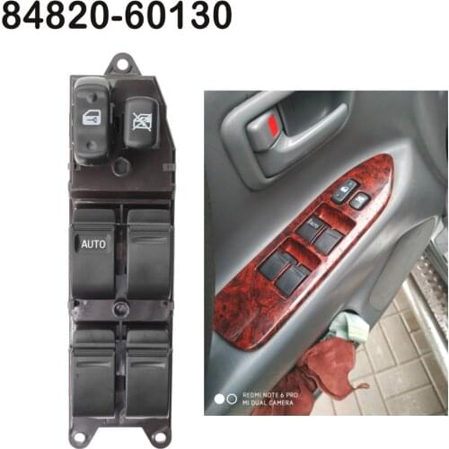 84820-60130 8482060130 Electric Power Window Switch For Toyota Land Cruiser 100