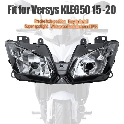 Headlight Assembly Headlamp Light Fit For Kawasaki Versys 650 KLE650 2015 - 2020 KLE 650 2016 2017 2018 2019 2020 Versys650