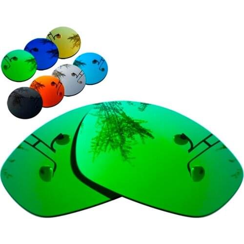 100% Precisely Cut Polarized Replacement Lenses for Straight Jacket 2007 Sunglass Green Mirrored Coating Color- Choices