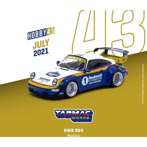 Tarmac Works 1:43 RWB 964 Waikato Diecast Model Car