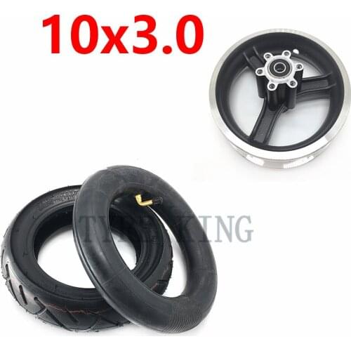 High Quality 10 Inch Pneumatic Wheel Tyre 10x3.0 Tire Inner Tube&alloy Disc Brake Rim for Electric Scooter Balancing Hoverboard
