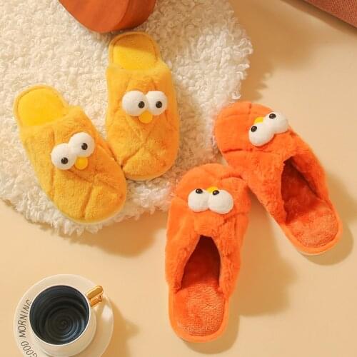 Ladies Cotton Shoes Bag Heel Cotton Sandalias Suitable Indoor and Outdoor Warm Comfy Slip on Breathable Cotton Fur Lining Shoes