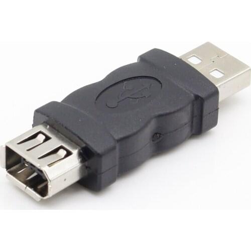 1pcs 6 Pin Female Firewire IEEE 1394 to USB Male Adaptor Convertor wholesale