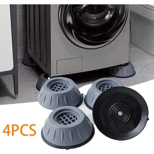 4Pcs Anti Vibration Feet Pads Washing Machine Rubber Mat Anti-Vibration Pad Dryer Universal Fixed Non-Slip Pad