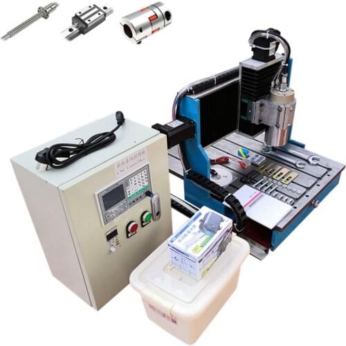 Offline DSP Controller CNC Router 6040 1.5KW 2.2KW 4 Axis Linear Guide Rails Steel Aluminum Iron Engraving Cutting Machine