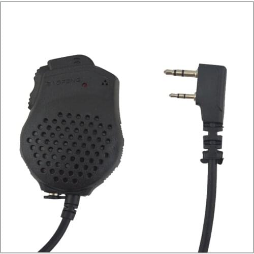 Baofeng Pofoung Dual-PTT Remote Hand speaker MIC Microphone for UV-82,UV-82HX ,BF-888S,BF-UV5R,BF-UVB2Plus,baofeng UV-5R