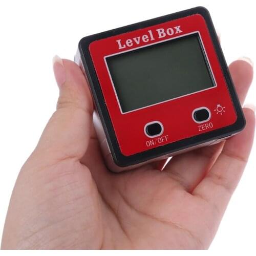 Digital Inclinometer Level Protractor Angle Gauge Meter Bevel Level Box with Magnet