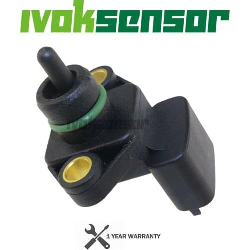 MAP Sensor Manifold Absolute Boost Pressure For KIA Rio Carens Shuma II OK30E-18-211A OK30E-18211A OK30E 18211A 0K30E18211A