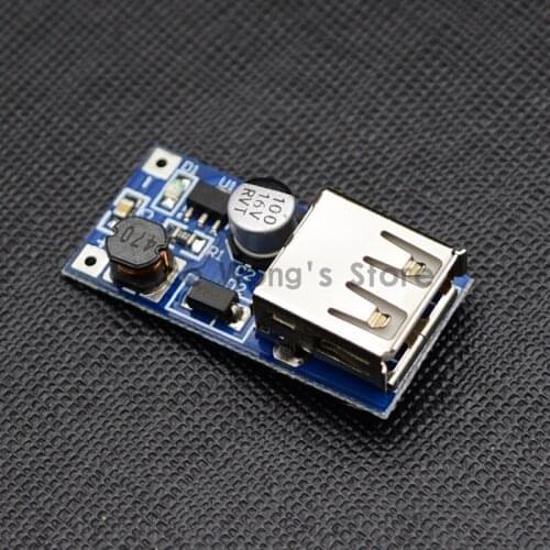 DC-DC Boost Module Power Supply Module 0.9V ~ 5V to 5V 600MA USB Mobile Power Boost Circuit Board
