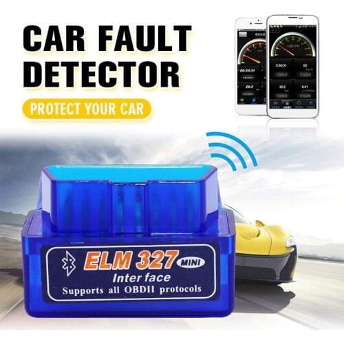 New OBD V2.1 V1.5 mini ELM327 OBD2 Bluetooth Auto Scanner OBDII 2 Car ELM 327 Tester Diagnostic Tool for Android Windows Symbian