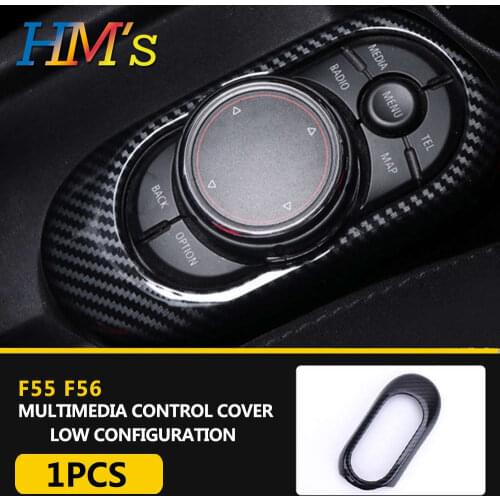 For MINI F56 F57 F55 Car Gear Shift Panel Decorative Frame Trim Cover Housing Sticker For MINI Cooper F55 F56 F57 Accessories