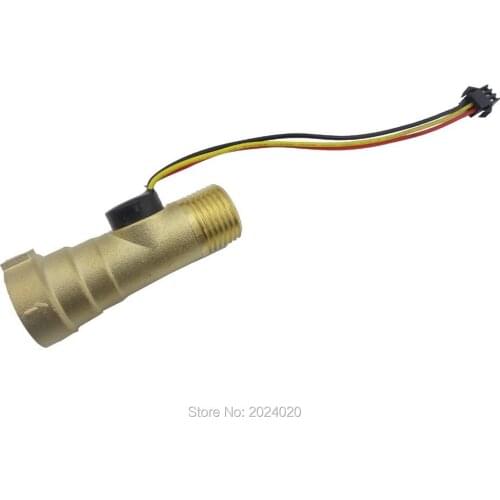 10 units Electronic Flow Meter Electronic Flow Sensor 1-30L/M for solar water heater, water flow meter