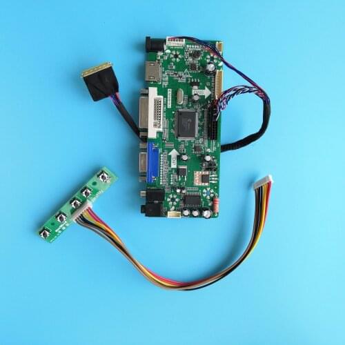 HDMI DIY LED VGA LCD Controller board Kit M.NT68676 DVI for B156XW02/LTN156AT02 1366X768 monitor 15.6" panel Screen