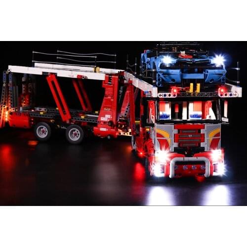 Led Light Kit For 42098 Car Transporter (Only LED Light, No Block Kit)