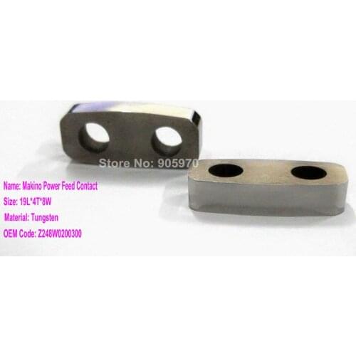 Makino Power Feed Contact Noo6(19L*4T*8W) for CNC Machine