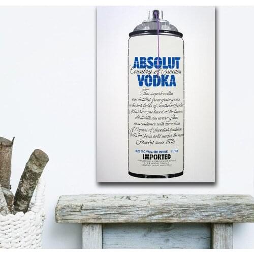 Large Size Wall art, Wall Decor Wall Painting yes-absolut oil Painting Print Nice Painting wall picture for living room Unframed