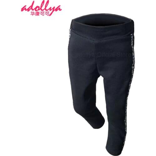 Adollya Doll Clothes Casual Black Pants For 1/3 1/4 1/6 BJD Doll SD Sweatpants Toys For Girls Handsome DIY Accessories For Dolls