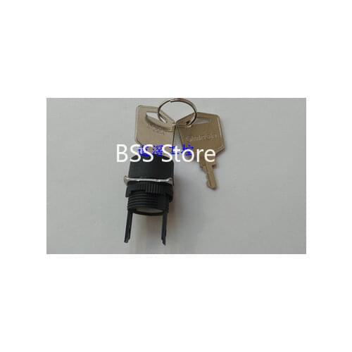 Original A165K-T2M-1 brand new round 2-speed manual key switch (spot)