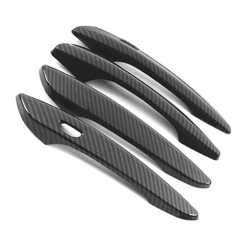 Fit for Mazda cx-30 2020 modified carbon fiber handle door bowl stick scratch resistant door wrist frame decoration strip