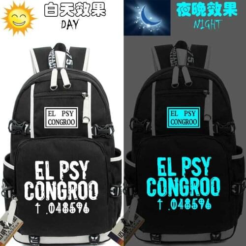 Hot Game Steins;Gate Backpack New Style Schoolbag Anime Around Unisex High School Students Backpack Luminous Computer Bag