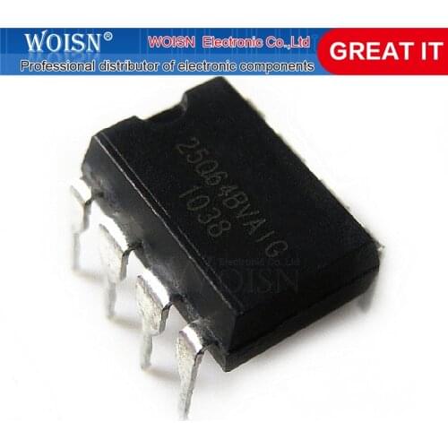 2pcs/lot W25Q64FVAIG W25Q64FVAIQ 25Q64FVAIG W25Q64BVAIG 25Q64BVAIG 25Q64 W25Q64 DIP-8 In Stock