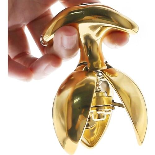 Heavy Anus Beads ASS LOCK Stainless Steel Anal Plug with Lock Expanding Ass Asslock Butt Plug Big Buttplug Trainer Butt Plug