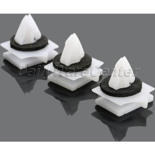 50Pcs Car Auto Bumper Fender Push Type Retainers Door Panel Sealer Auto Fastener Rivet Clips for G M Chevrolet 12mm Hole