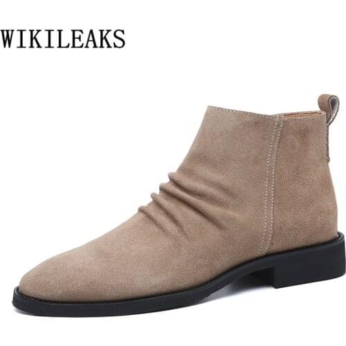 Ankle Boots Men Chelsea Boots Men Shoes Desert Boots Shoes+male Chaussure Hiver Homme Botas Invierno Hombre Heren Schoenen 2021