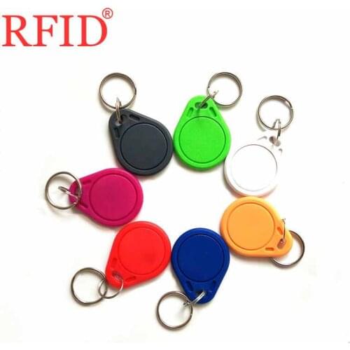 ID 125KHz T5577 EM4305 Rewritable Writable Key Fob RFID Waterproof Blank Card Token Tag Keychain For Access Control Card 1pcs