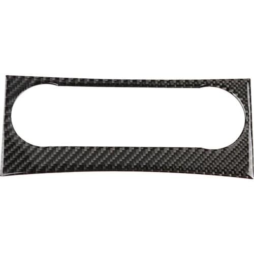 Carbon Fiber Center Console Air Conditioning Trim Cover for Mercedes W204 2005-2012