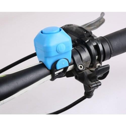 Mini Bike Electronic Bell MTB Road Bicycle Loud Horn 130db Alarm Warning Handlebar Bells Ring Outdoor Safety Cycling Accessories