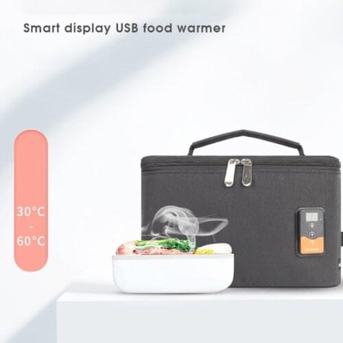 Large Capacity Car Milk Bottle Warmer Hanging Carrying Strap Buckle Design Portable Baby Bottle Bag Constant Temperature Heater