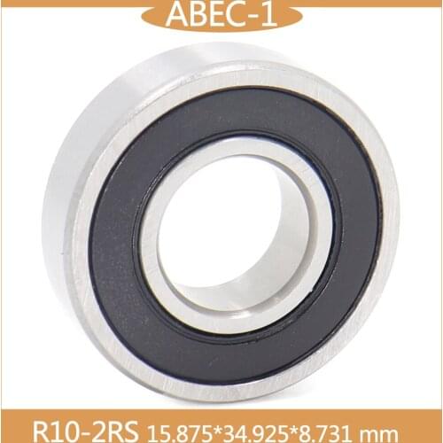 R10 Hybrid Ceramic Bearing 15.875*34.925*8.731 mm ( 1 PC) Industry Motor Spindle R10HC Hybrids Si3N4 Ball Bearings 3NC R10RS