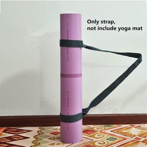 Yoga Mat Strap Carrying Sling Durable Cotton Fitness Yoga Mat Binding Belt Tie A0KA