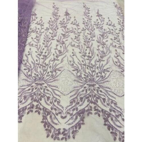 African Sequins and beads Tulle Mesh Lace Fabric J-4188816 High Quality Lace Nigerian Net Lace Fabrics For Women Party Wedding