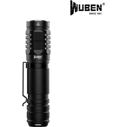 WUBEN TO46R USB Rechargeable Flashlight 3 * CREE XP-G3 Max 1300 Lumen Beam Distance 135 Meters Outdoor Torch with 18650 Battery