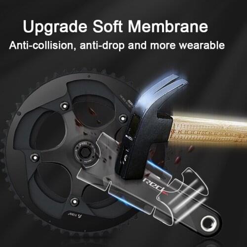 Bicycle Crank Arm Protective Sticker Frame Protection Tape Protective Film Anti-collision Sticker For Mountain Road Bikes