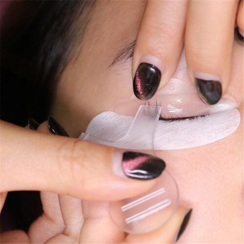 3 Pairs Eyelash Extension Under Eye Lashes Pads Makeup Grafted Eyelashes Patches Eye lash Extension Tips Stic