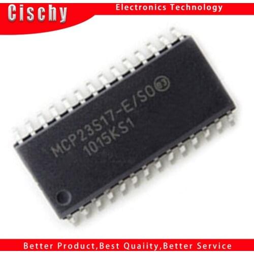 5pcs/lot MCP23S17-E/SO MCP23S17 SOP-28 In Stock