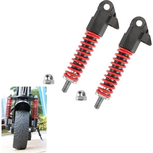 8 Inch Universal Modified Front Suspension Wheel Shock Absorber With Hook for Scooter Hydraulic Oil Spring Shock Absorber Kit