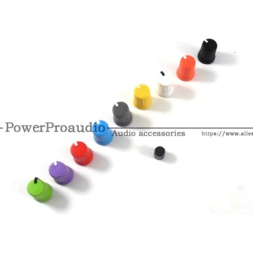 9pcs Colorful Rotary Control Knob For Pioneer XDJ-RX R1 RZ AERO DJM-T1 S9 DIY DJ (9 Colors available)