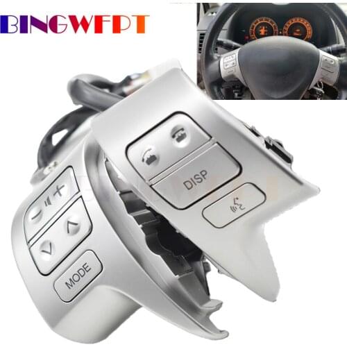 Bluetooth Steering Wheel Audio Control Switch 84250-02200 For Toyota Corolla ZRE15 2007 ~2016