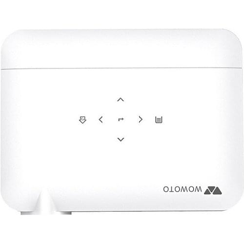 Mini Projector WiFi LED DLP Video Projector Compatible with TF Card Cinema Projector with Android OS Smart DLP Projector