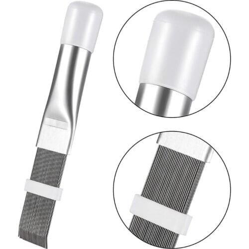 2 Pack Reusable Fin Comb Air Conditioner Cleaning Brush Fin Comb/Condenser Cleaning Brush AC Cleaning Tool Wholesale&Drop Ship