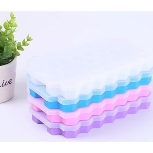 Honeycomb Ice Cube Tray Ice Cube Maker Silicones Ice Mould Magnum Food Grade Silicone Mold for Drink Whiskey Cocktail